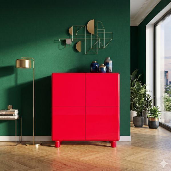 Комод у спальню Roco Loft 875х370х920 мм, білий фарбований МДФ roco-loft-3 фото